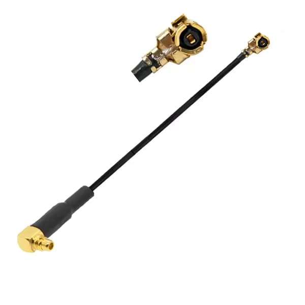 Pigtail uFL hun / mmcx stik RA RF1.37 10cm