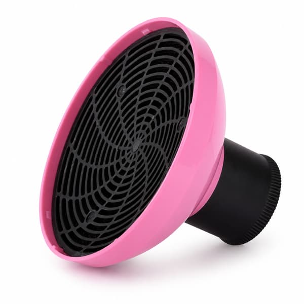Universal hårtørrerdiffuser til tørring og styling af krøllet hår