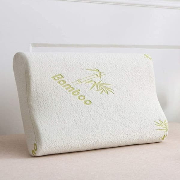BC Ergonomisk Profileret Pude til Sidesøvn med Memory Foam, LARGE