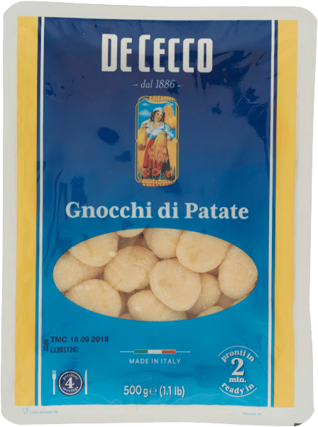 Perunagnocchi Gnocchi di Patate 500g - De Cecco