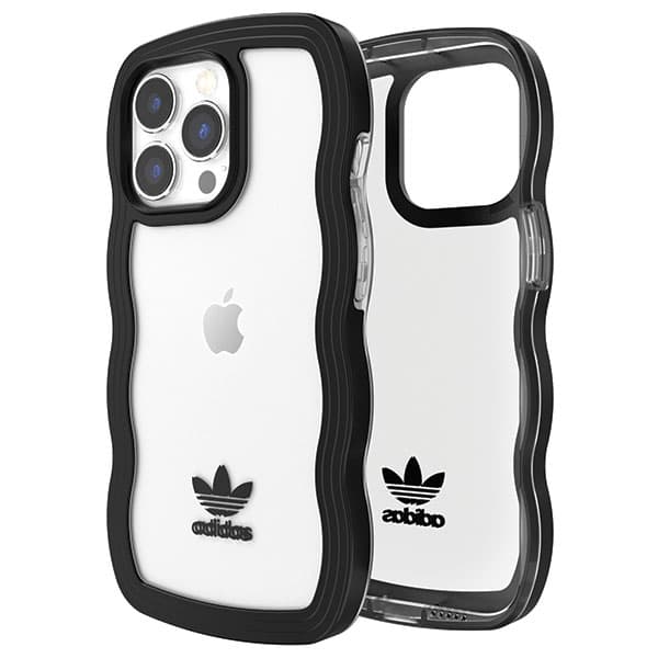 Adidas cover til iPhone 13 Pro /13 sort-transparent