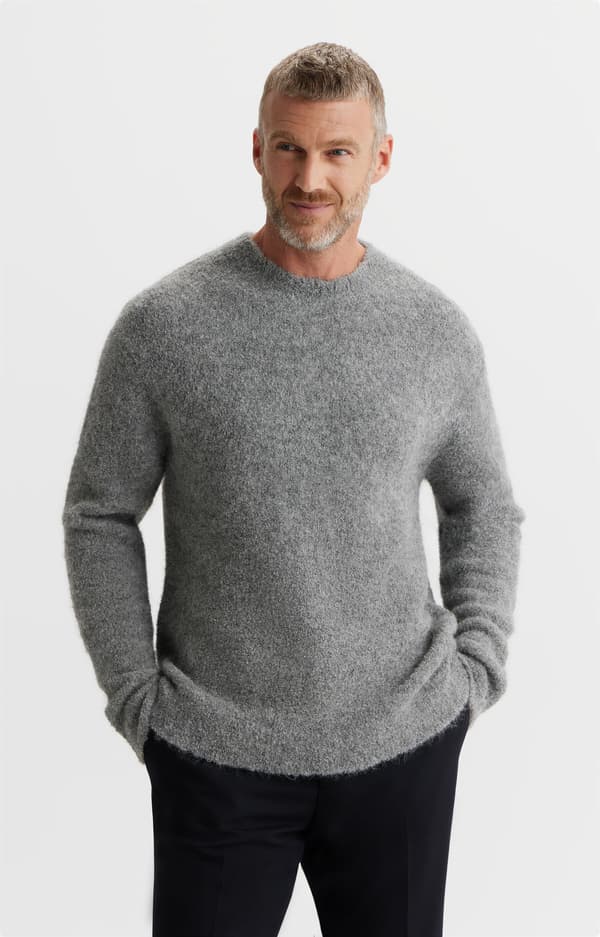 Grov strik sweater M