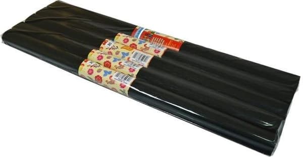 Crepepapir 30 sort (10 stk.)