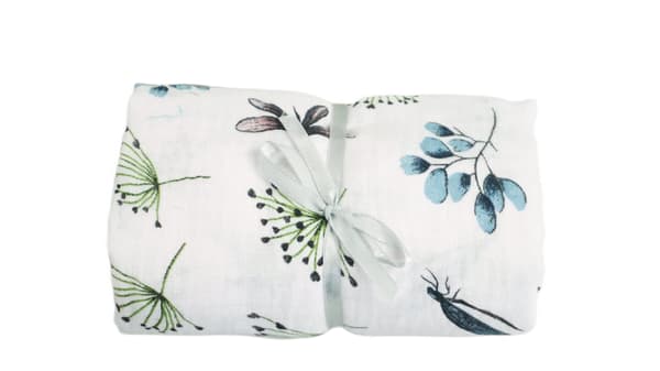 MUSLIN-LAKAN 120x60 växter