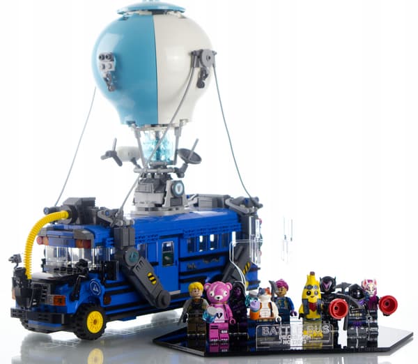 Basställ för lego 77073 Fortnite Battle Bus, stativ