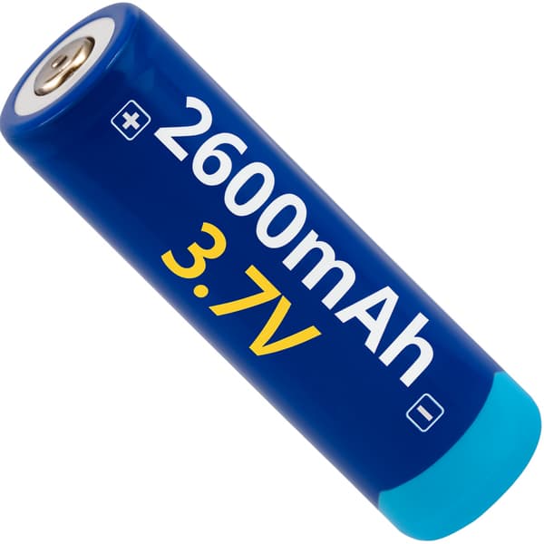Batteri 18650 2600mAh 3,7V 9,62Wh