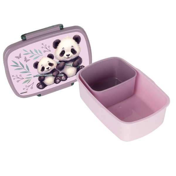 Madkasse Panda med rum til børn