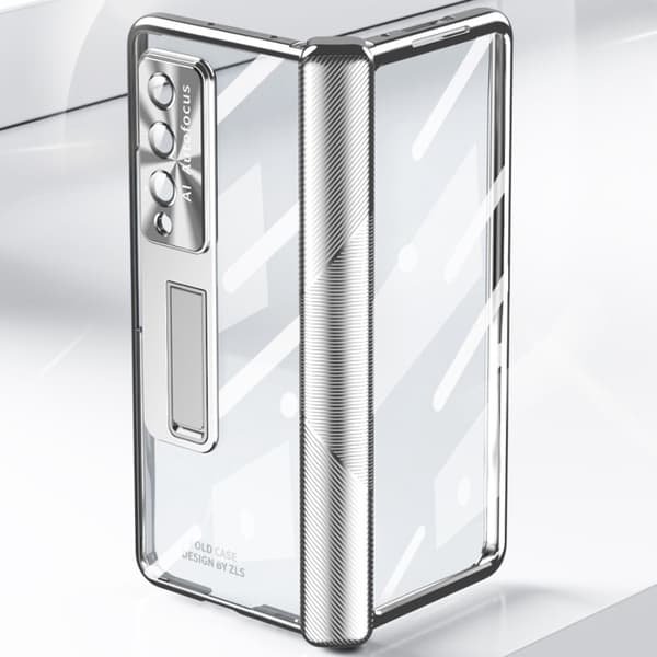 Multifunktionsskal för Samsung Galaxy Z Fold 4 5G, Silver