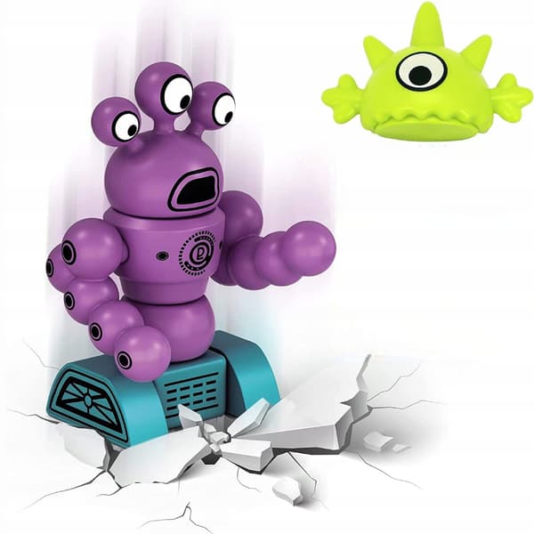 Magnetisk monsterrobotfigur för barn 18m+ pedagogisk leksak