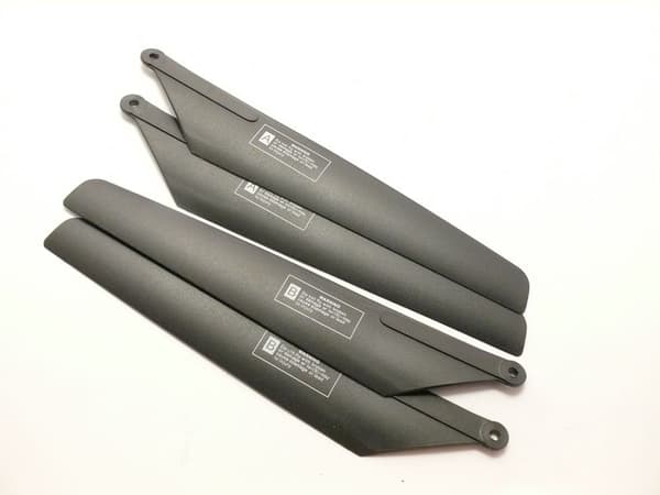 8019-001 Store propeller til Airwolf Wasp 3D 2 stk. A + 2 stk. B