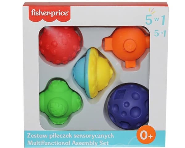 Fisher-Price Sensoriset Pallot 5 kpl