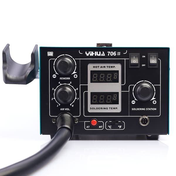 Yihua 706 II professionel 2-i-1 varmluftslødstation