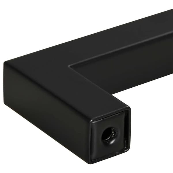 vidaXL skabsgreb 10 stk. sort 160 mm rustfrit stål