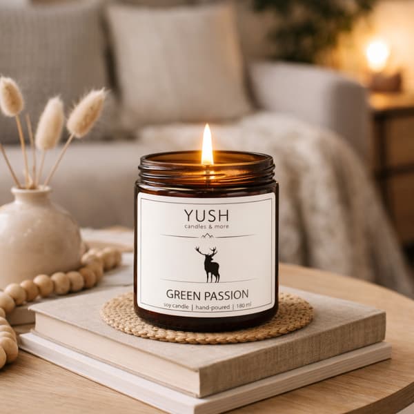 Green Passion - SOJA LYS JASMIN IRIS APPELSINBLOMST - YUSH - 180ml
