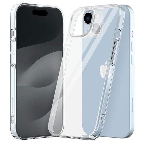 Araree Nukin kotelo iPhone 15:lle, läpinäkyvä