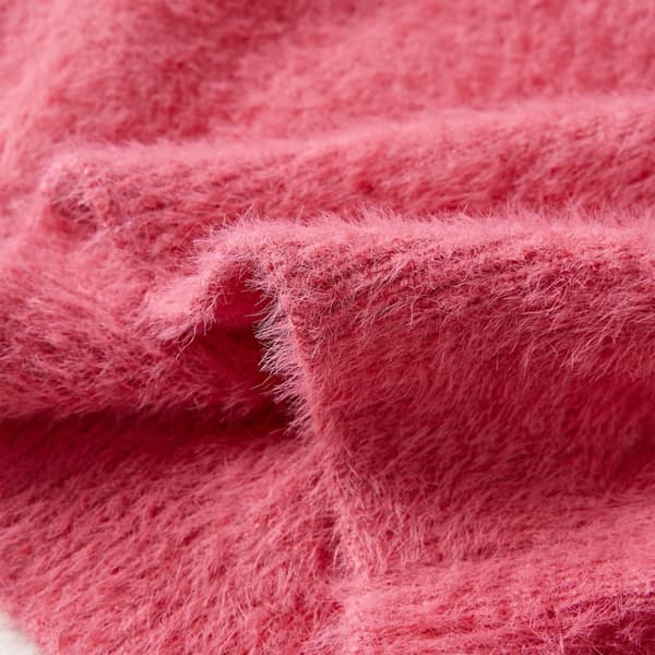 Lasten neulepusero, himmeänpinkki, 128