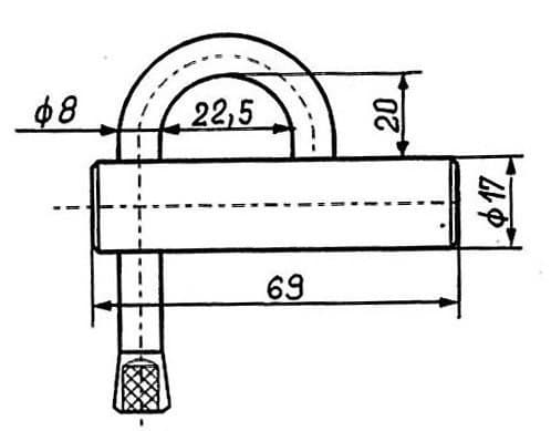 BKE-17P Crescent Energy-hänglås