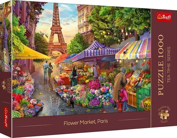 Puzzle 1000 Kukkatori, Pariisi TREFL