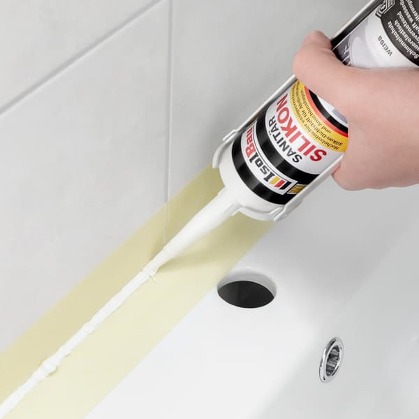 IsolBau Sanitær Silikone Antracit Sanitær Silikone 36 x 300ml