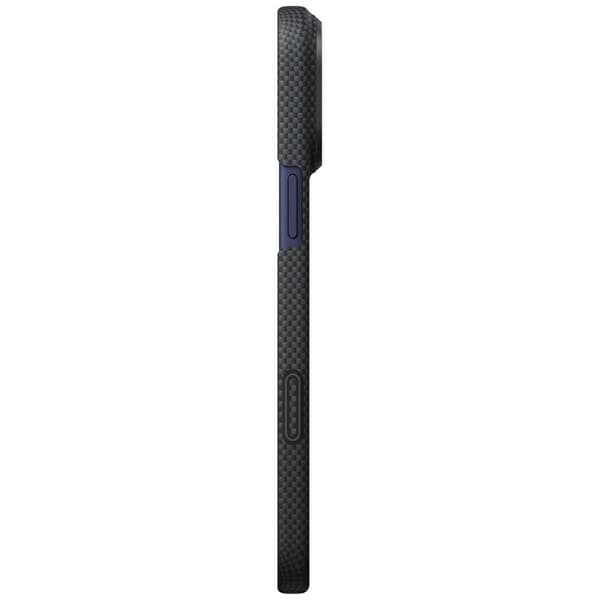 PITAKA Aries Ultra-Slim No problem MagSafe -kotelo iPhone 17 Pro Maxille, musta
