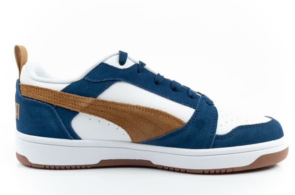 Puma Rebound v6 Low SD Vit-Smörkblå [402262 07] s.44