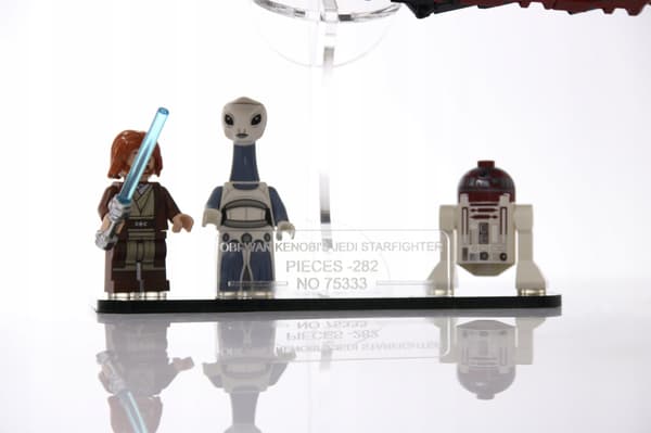 Bas, stativ för Lego 75333 Star Wars - Obi-Wans Jedi Starfighter