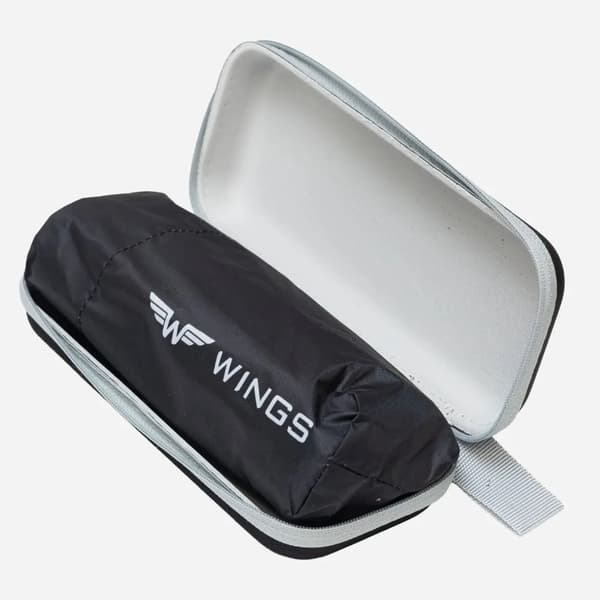 WINGS SVART Fickparaply