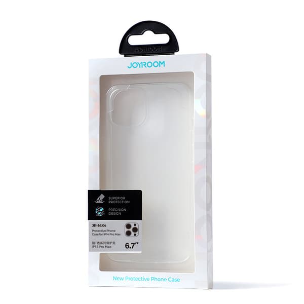Fleksibelt cover til iPhone 14 Pro Max slidstærkt transparent 14X
