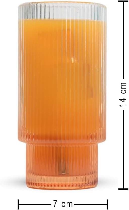 320 ml juomalasit metallipilleillä 4 kpl
