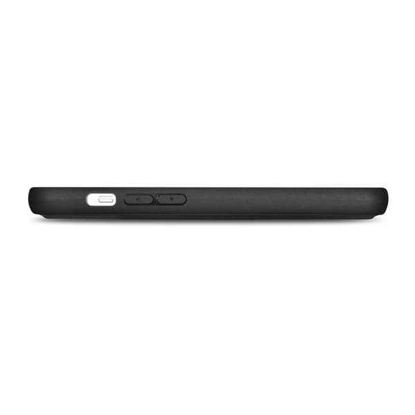2-i-1 læder flip-cover til iPhone 14 Plus anti-RFID pung, sort