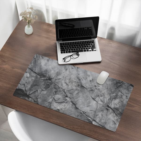 Skyddsmatta i vinyl med stenstruktur, 90x45 cm