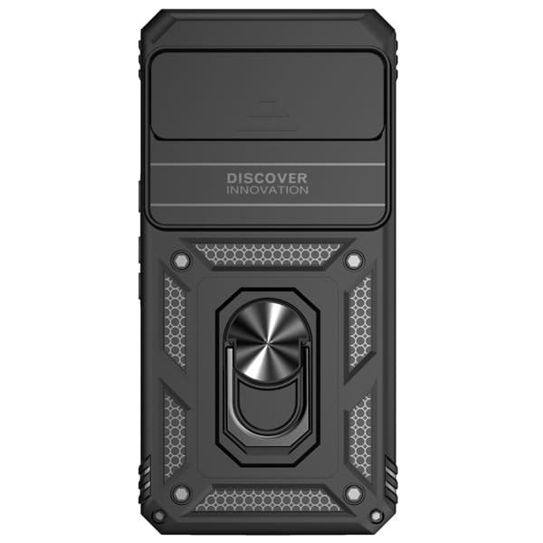 Pansret cover til Google Pixel 8 Pro, CamShield Slide, sort