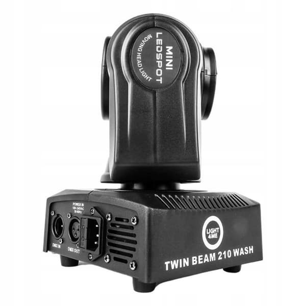 LIGHT4ME twin beam 210 wash mini moving head L