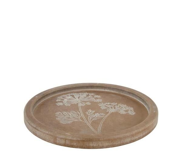 Rund dekorativ bakke 38 cm