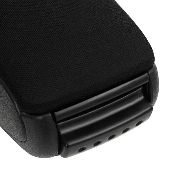 vidaXL bilarmlæn, sort, 11,5x32x(30-50) cm, ABS