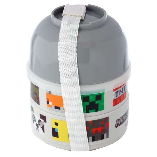 PKLBOX84 Matlåda ok. Minecraft-ansikten