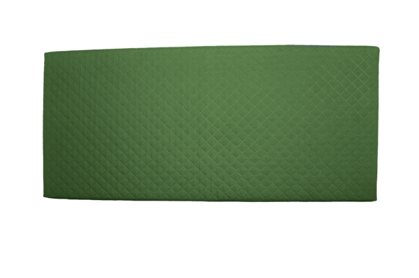 Tikattu patjansuojus pullolle, vihreä 200x210x20
