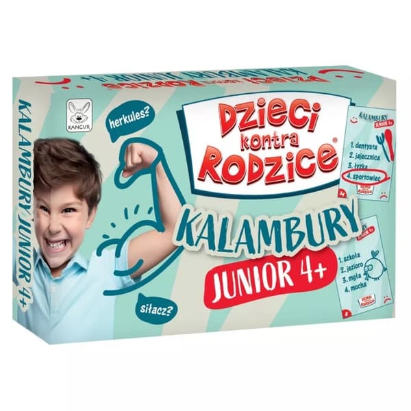Lapset vs. vanhemmat. Charades Junior 4+