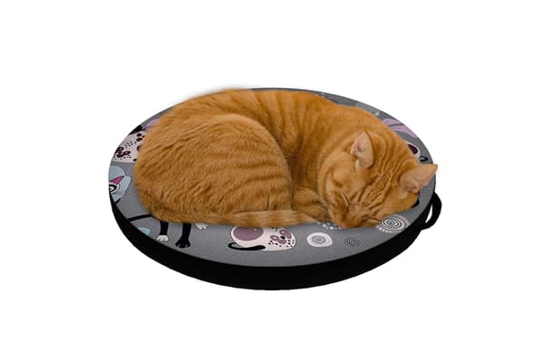 Katteseng / Madras lavet af elastisk skum Ring 40 cm Katteurt