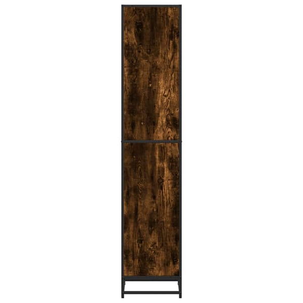 vidaXL bogreol røget eg 40x35x170,5 cm