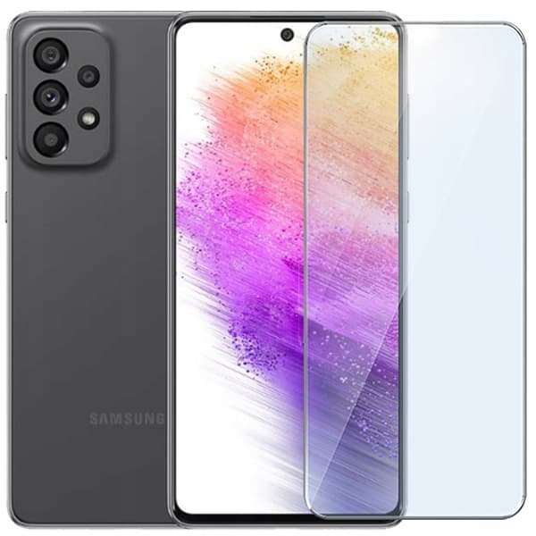 2x Härdat glas för Samsung Galaxy A73 5G Glas 9H | 2-pack
