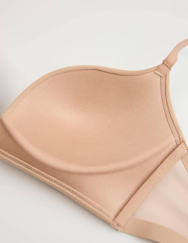 BASIC Esotiq kaaritueton push-up-rintaliivi | beige 70C