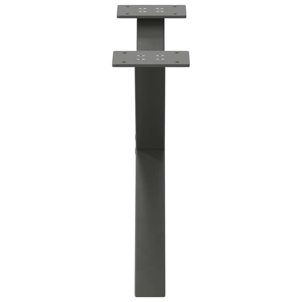 vidaXL sofabordsben, 2 stk., antracit, 60x(30-31) cm, stål