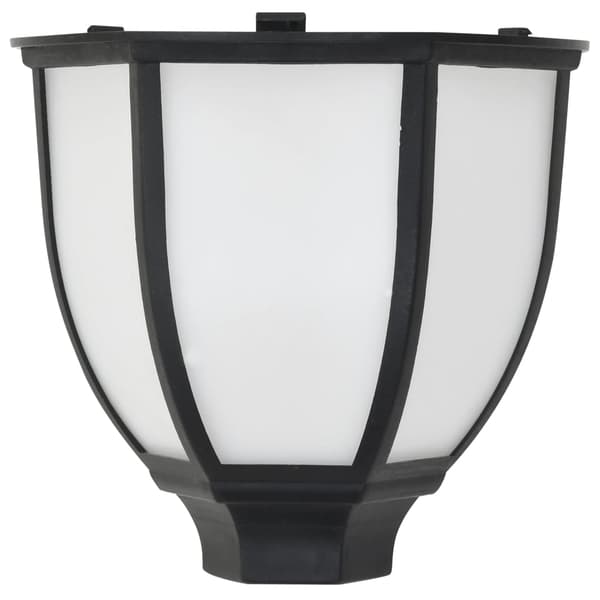 vidaXL udendørs solcelledrevne LED-lamper, 3 stk., sorte