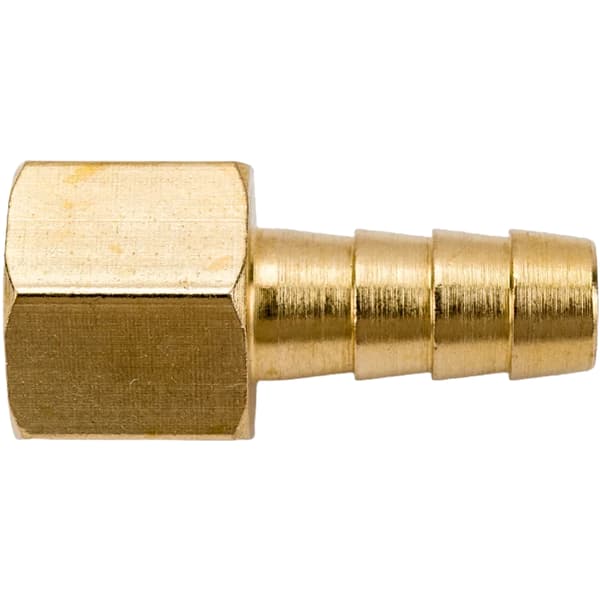 ROCKFORCE PNEUMATIC forbindelse, indvendig gevind 1/4" HERRINGBONE 8mm 2 stk + klemmer