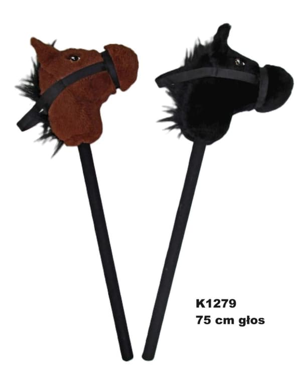 Käpphäst med röst 75 cm MIX