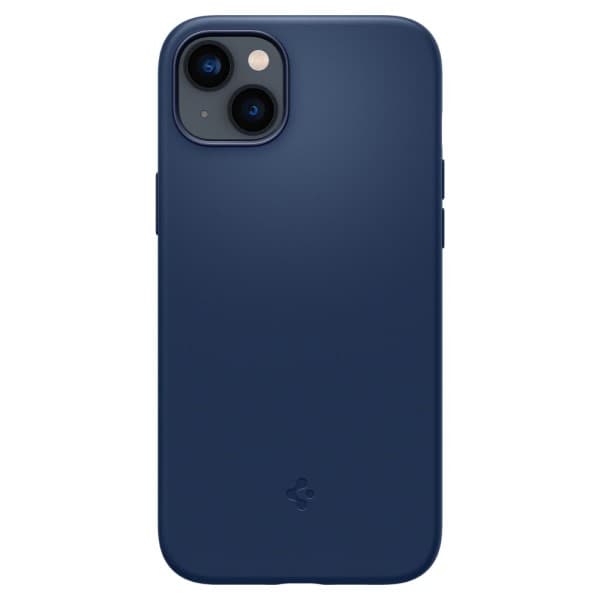 Spigen Silikonfodral MagSafe till iPhone 14 Plus Marinblått