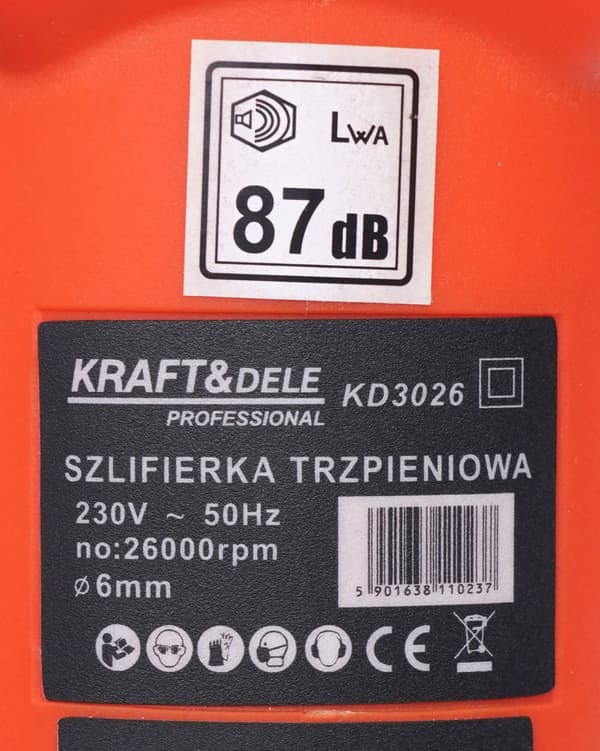 Suora hiomakone 1500W KD3026