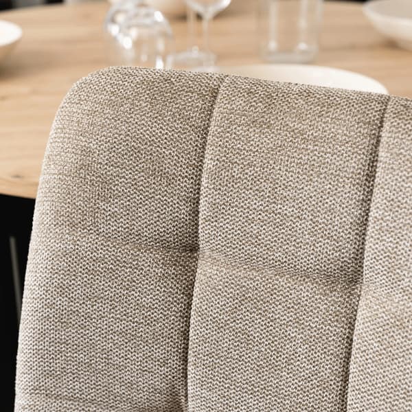 Polstret spisebordsstol PERU 2 Beige Moderne Loft