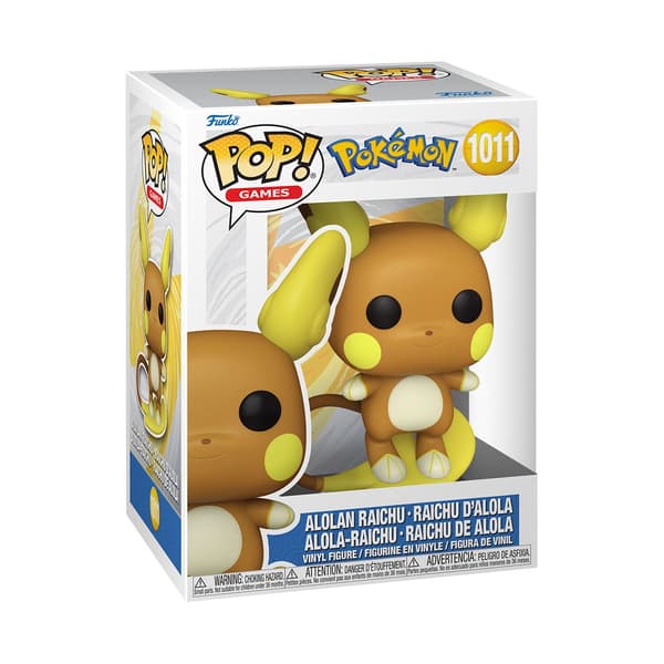 Funko POP Pokemon 1011 Alolan Raichu samlerfigur